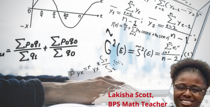 Lakisha N. Scott, high school mathematics teacher, Boston Public Schools
