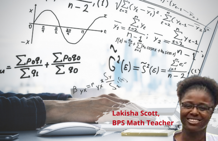 Lakisha N. Scott, high school mathematics teacher, Boston Public Schools