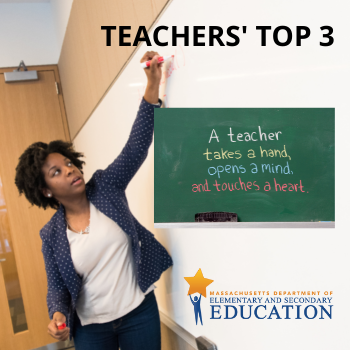 DESE NEWSLETTERS - Teachers Top 3 Updates