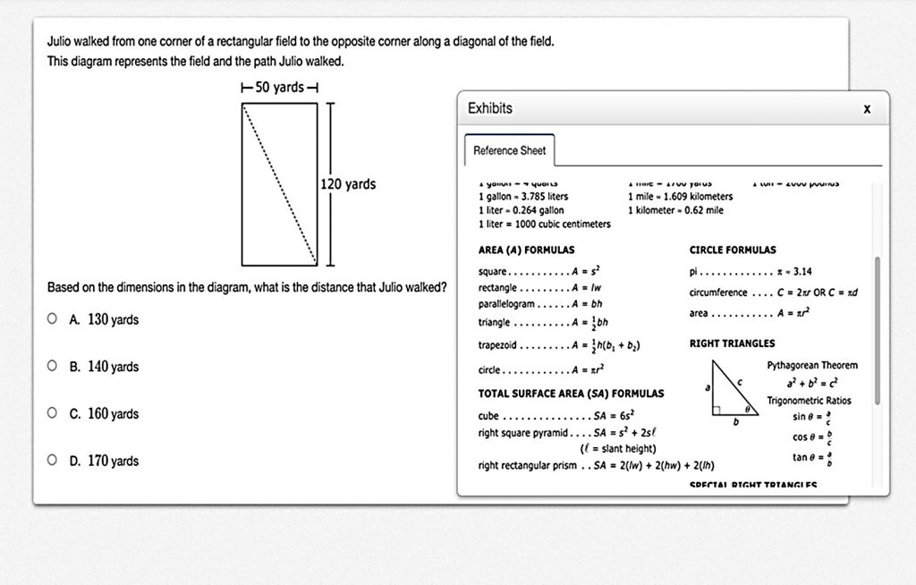 MCAS reference sheet