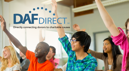 Donate with Donor Advisor Fund, DAF Direct