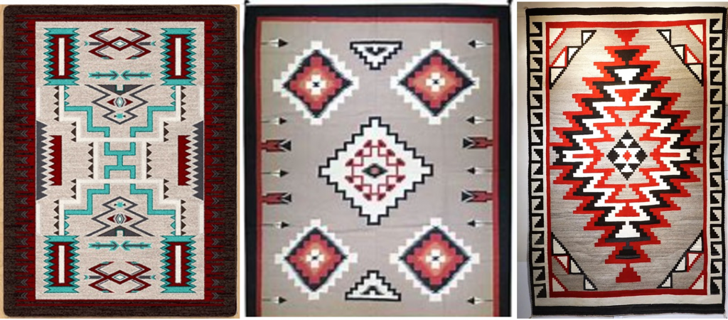 Woven Meanings, Geometric Figures in rug making
