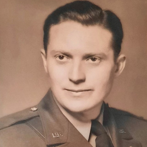 Seymour Reissman, veteran, 1942